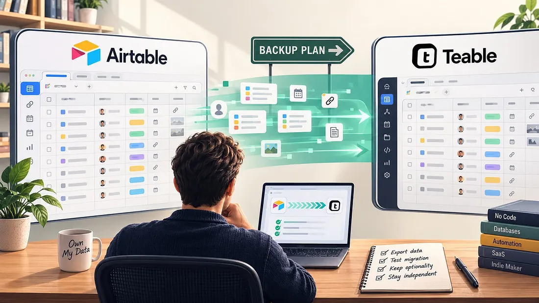 Thumbnail for article: Airtable Is Being Acquired. I'm Building an Exit Plan. - SEO and SaaS insights by Raf Vantongerloo